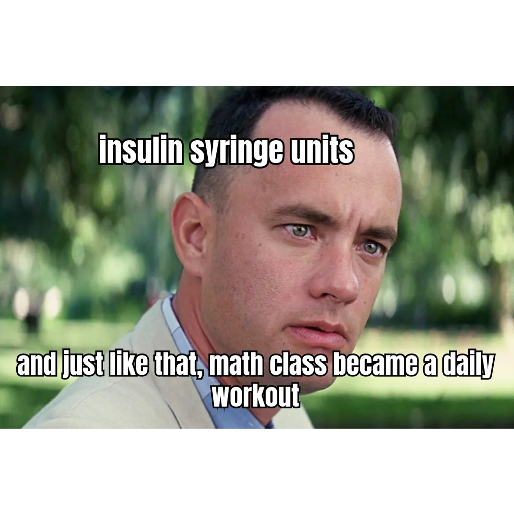Advanced Calculus, Subcutaneous — He could deadlift 405 but converting mg to units on a U-100 syringe required a TI-83 and three Reddit threads.