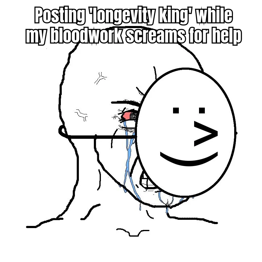 Flagged Red, Posted Anyway — The physique is peaking. The liver panel is filing a missing persons report.