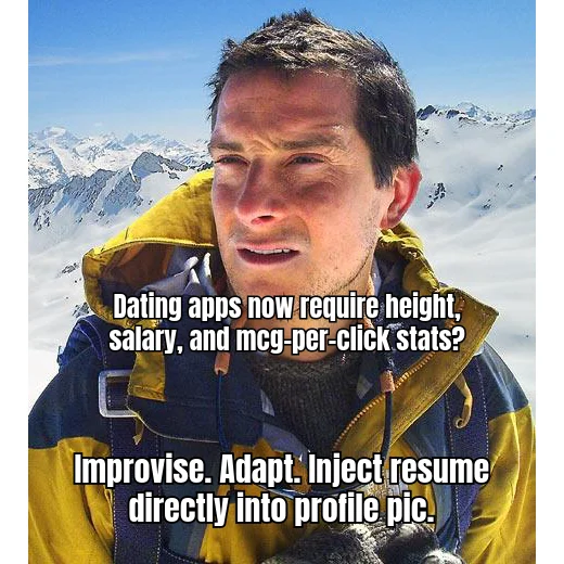 Hinge Now Requires Injection Site Preference — When the dating pool filters by mcg-per-click, the only move is to make your stack the personality.