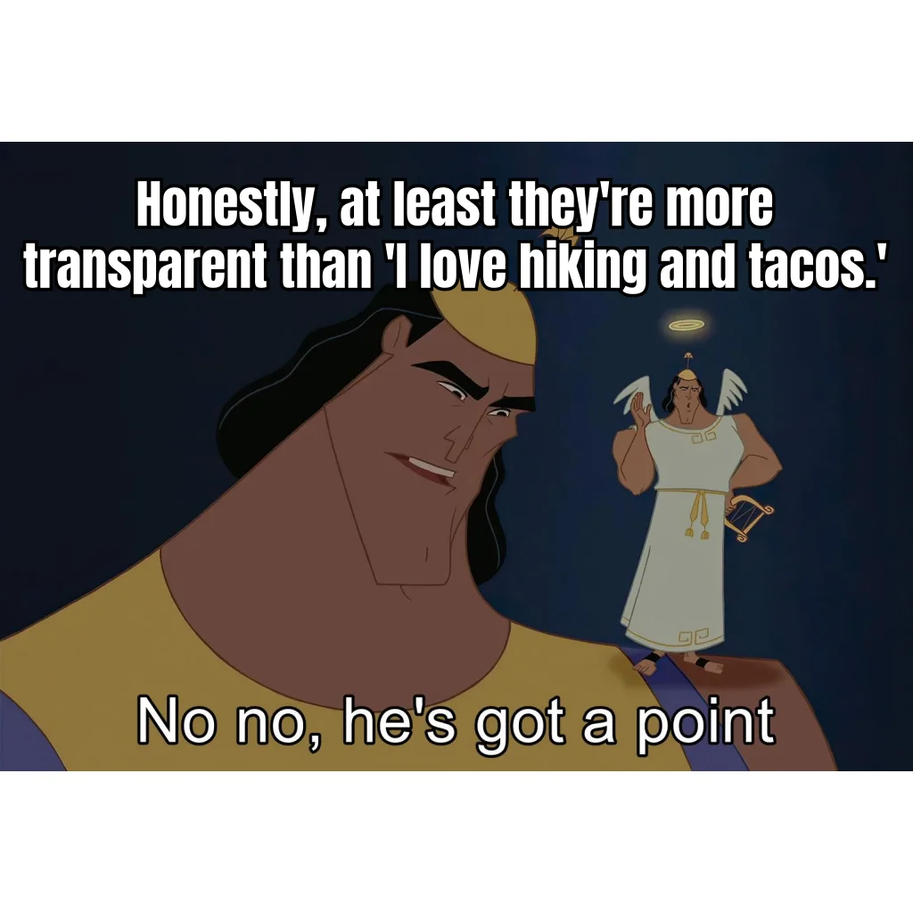 Mid-Titration, Emotionally Unavailable Until Q2 — Kronk concedes: 'currently up-dosing a triple agonist' is a more honest Hinge prompt than the fourteenth identical taco confession.