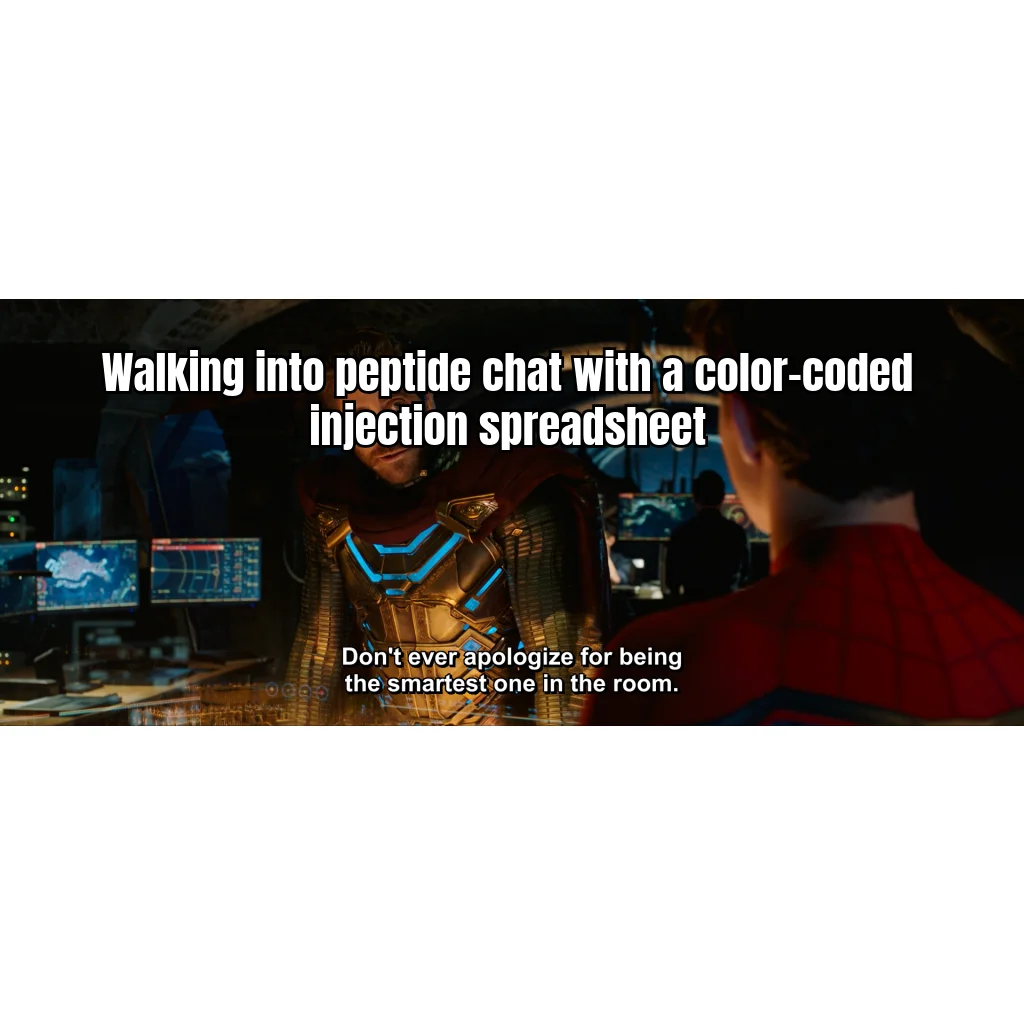 One Vial? We Don't Do That Here — Suggesting a seasoned stacker downsize to a single vial is treated as a personal attack on their identity.