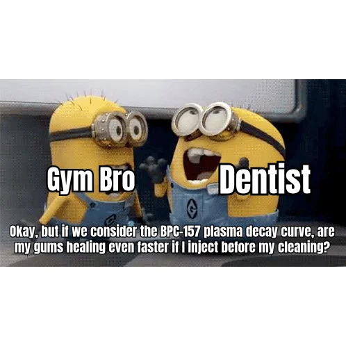 Pre-Cleaning Timing Protocol — When your dentist wanted to talk about flossing and you wanted to talk about subcutaneous injection timing relative to a prophylaxis appointment.
