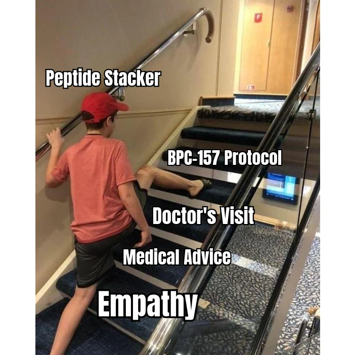 Protocol First, Condolences Later — Friend discloses diagnosis; stacker is already three mental steps into a healing protocol and zero steps into saying 'I'm sorry.'