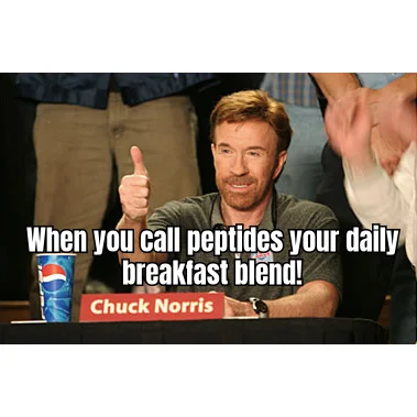The Daily Breakfast Blend — Chuck Norris approves your subq cocktail, served shaken into a single barrel before coffee.